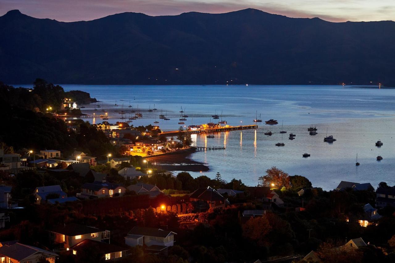 Akaroa Holiday Home Spacious And Quite With Stunning Harbour Views And Close To Town Extérieur photo