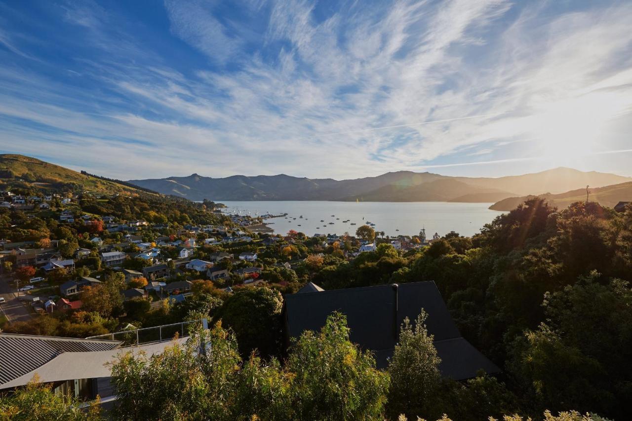 Akaroa Holiday Home Spacious And Quite With Stunning Harbour Views And Close To Town Extérieur photo